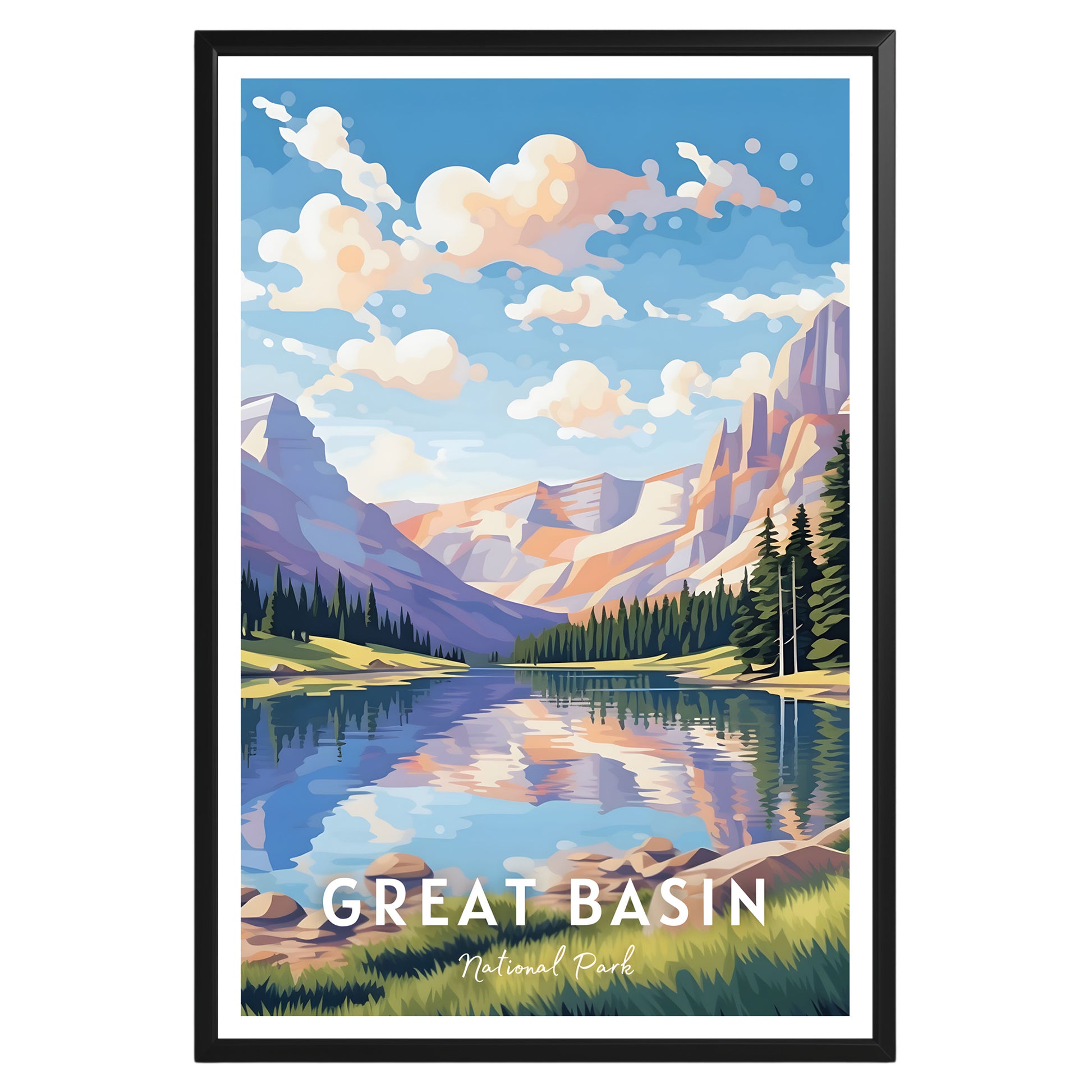 Great Basin National Park Poster - GroovyGrove