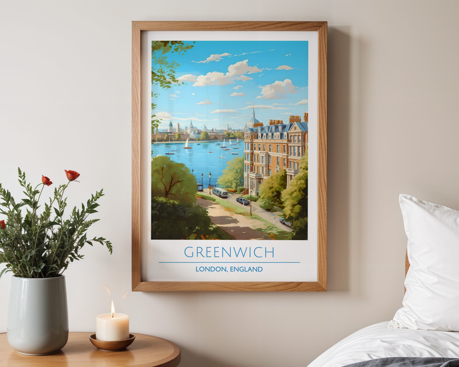 Greenwich London England Poster - GroovyGrove