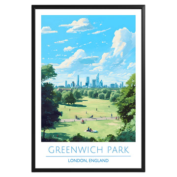 Greenwich Park London England Poster - GroovyGrove