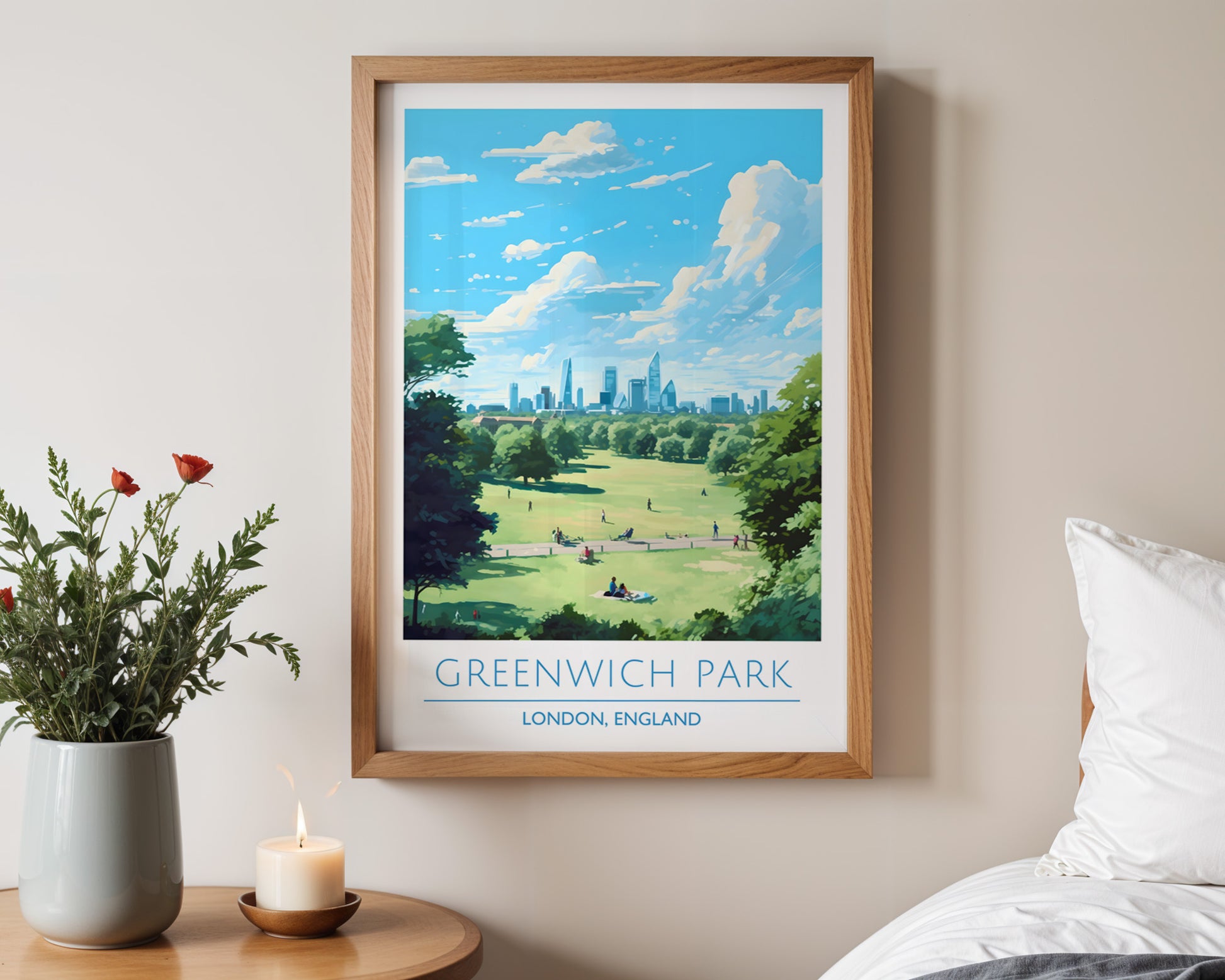 Greenwich Park London England Poster - GroovyGrove