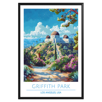 Griffith Park Los Angeles Poster - GroovyGrove