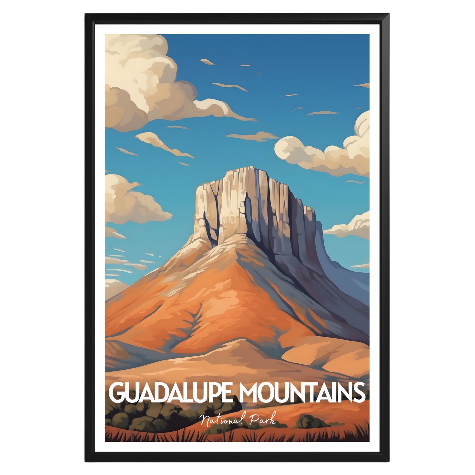 Guadalupe Mountains National Park Poster - GroovyGrove