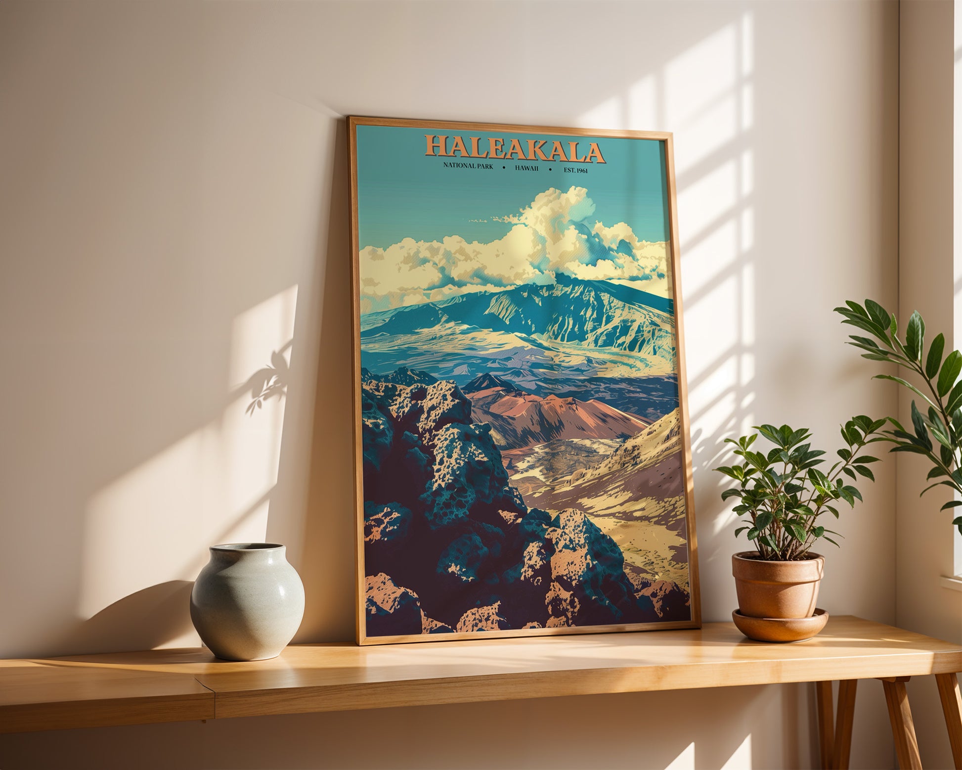 Haleakalā National Park Vintage Poster - GroovyGrove