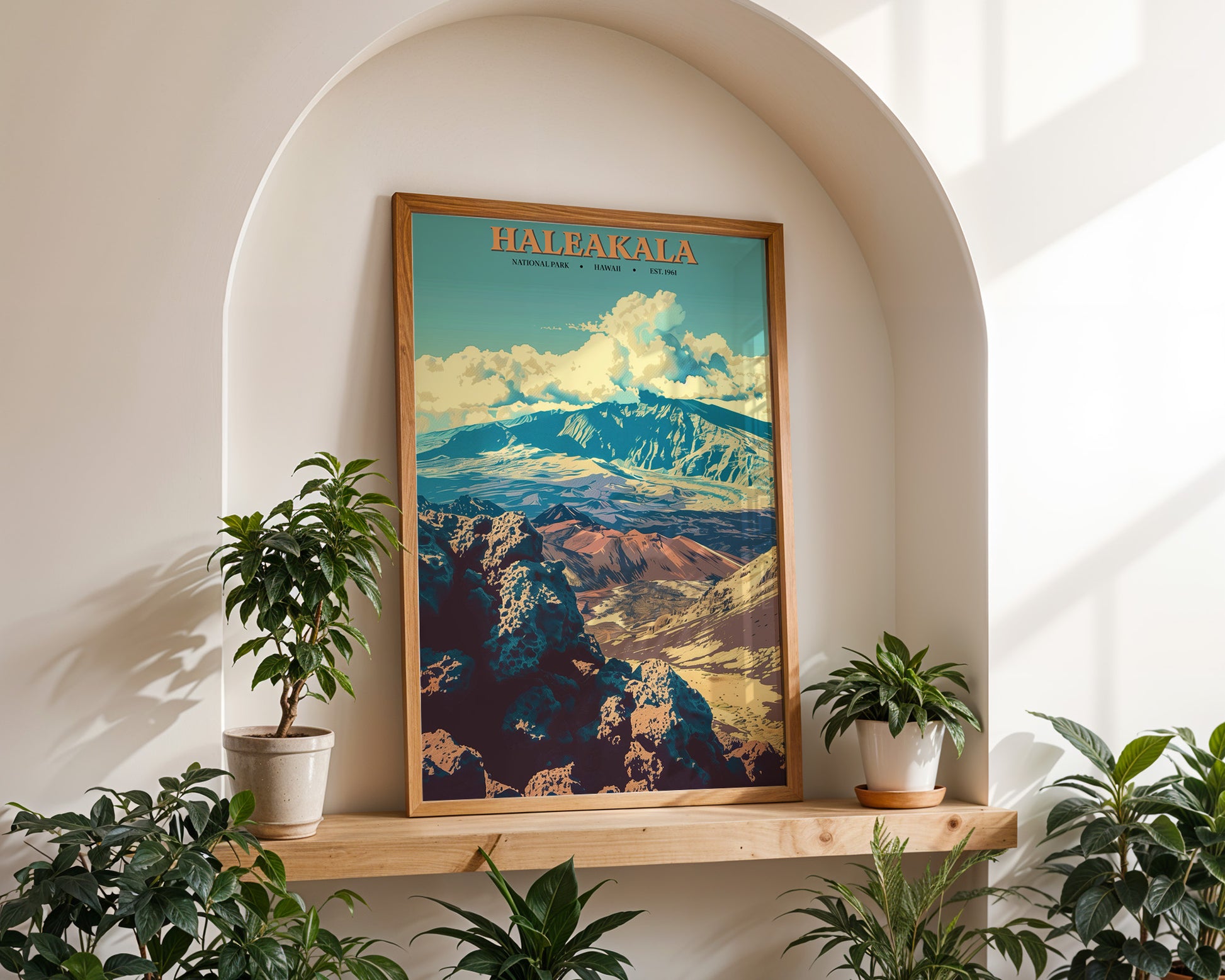 Haleakalā National Park Vintage Poster - GroovyGrove