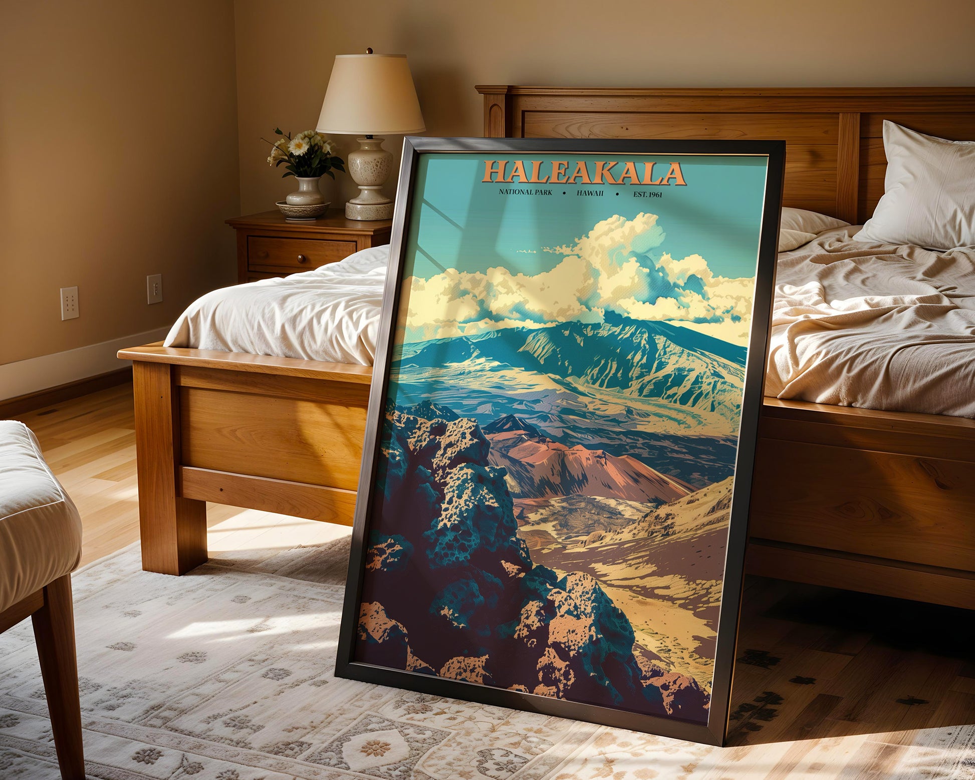 Haleakalā National Park Vintage Poster - GroovyGrove