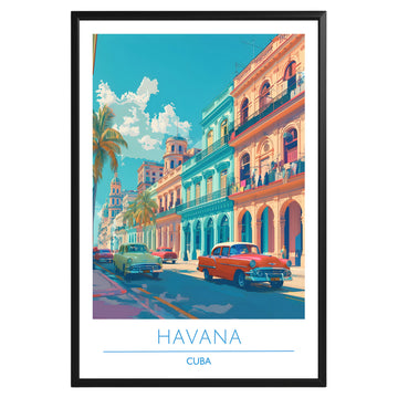 Havana Cuba Poster - GroovyGrove