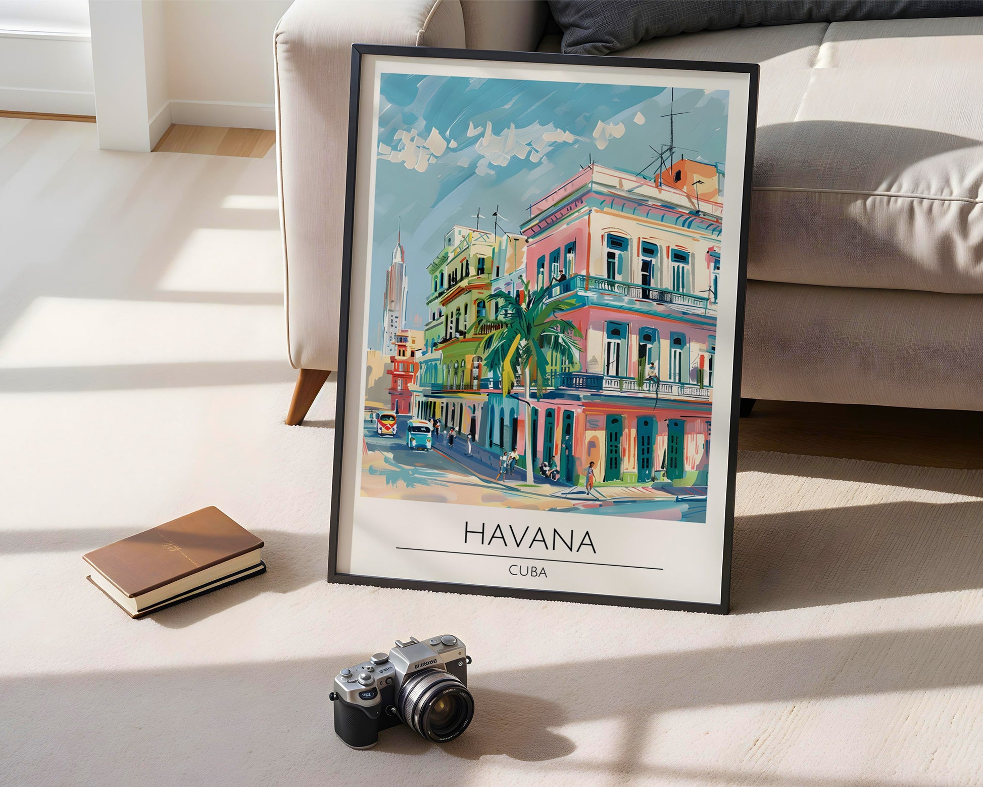 Havana Cuba Travel Poster - GroovyGrove