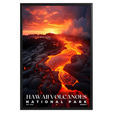 Hawaiʻi Volcanoes National Park Poster - GroovyGrove