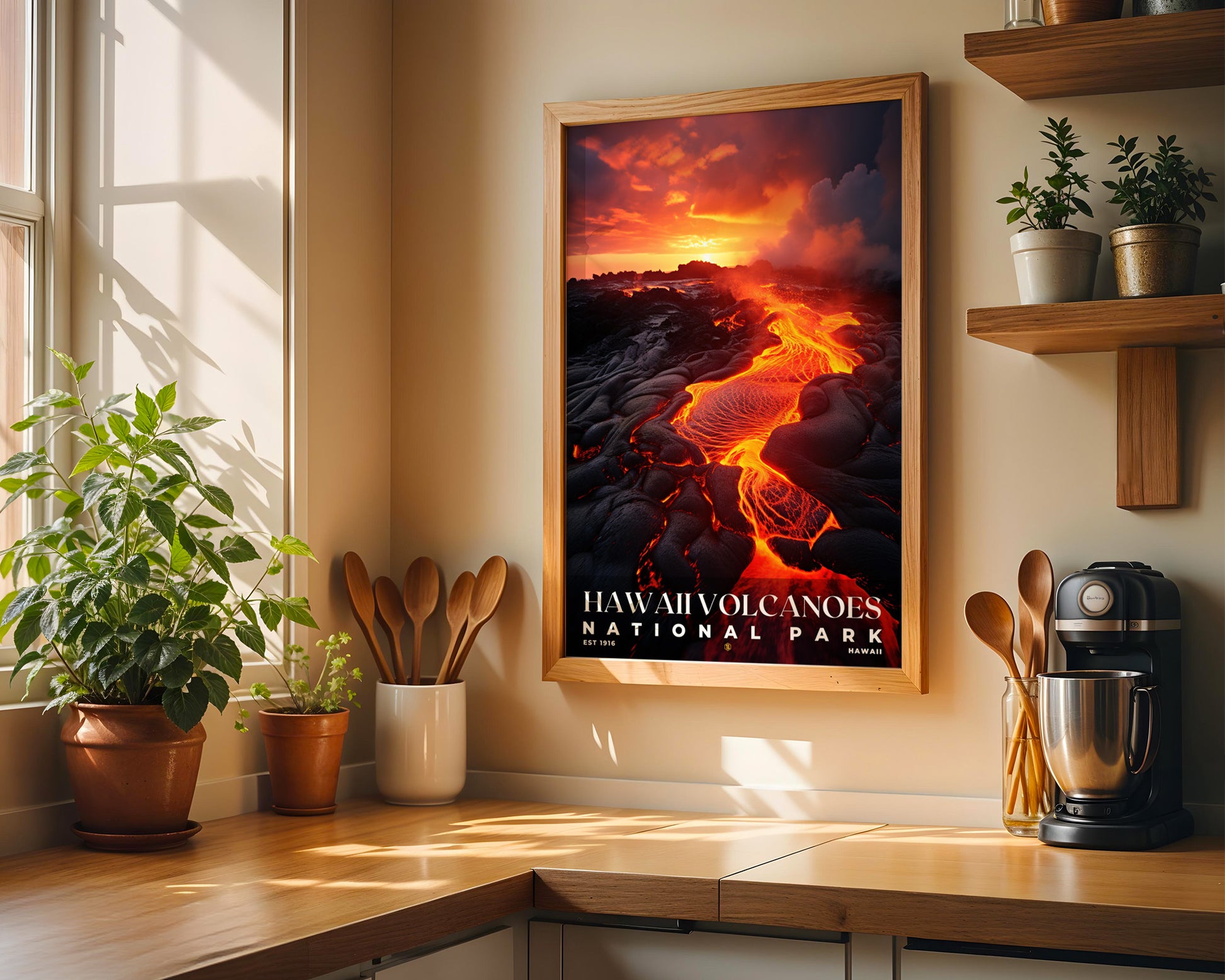 Hawaiʻi Volcanoes National Park Poster - GroovyGrove