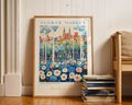 Helsinki Finland Flower Market Poster - GroovyGrove