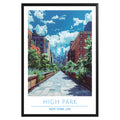 High Park New York Poster - GroovyGrove