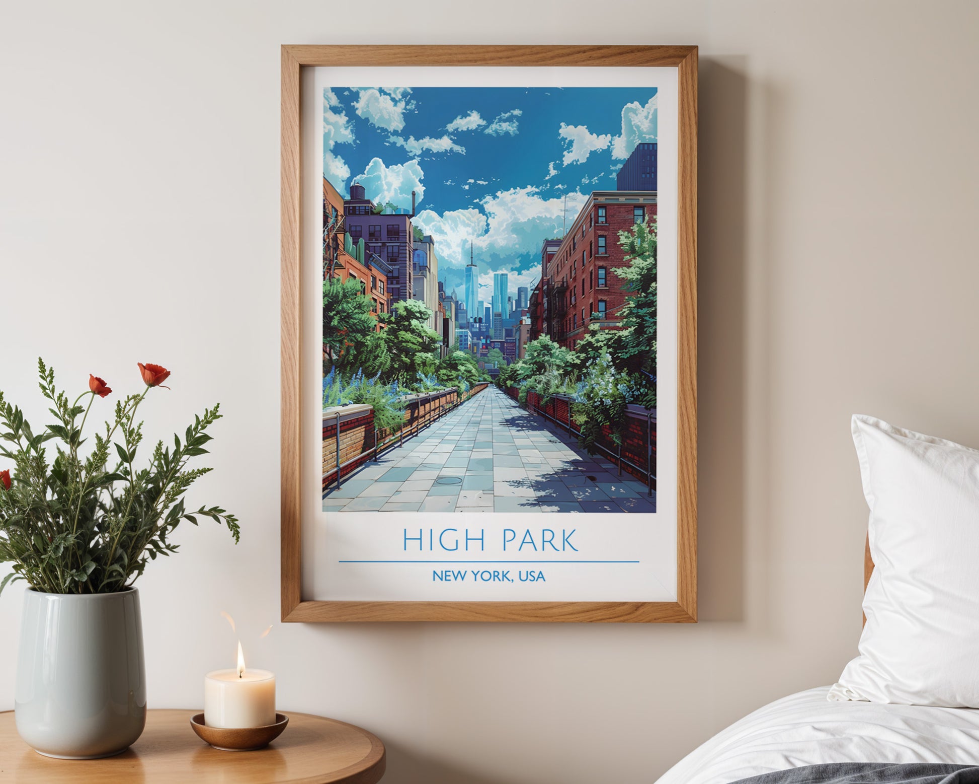 High Park New York Poster - GroovyGrove