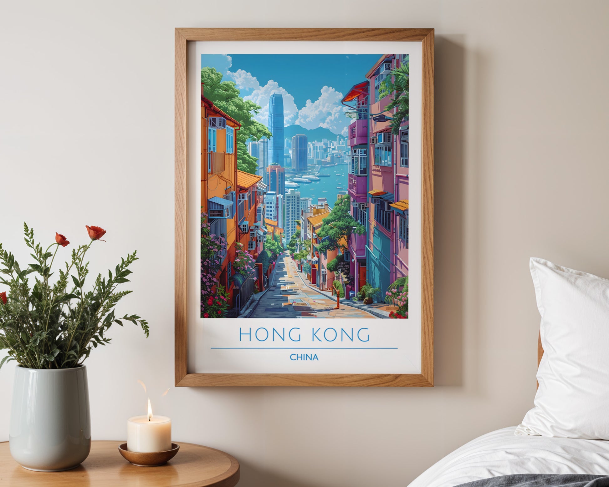 Hong Kong China Poster - GroovyGrove