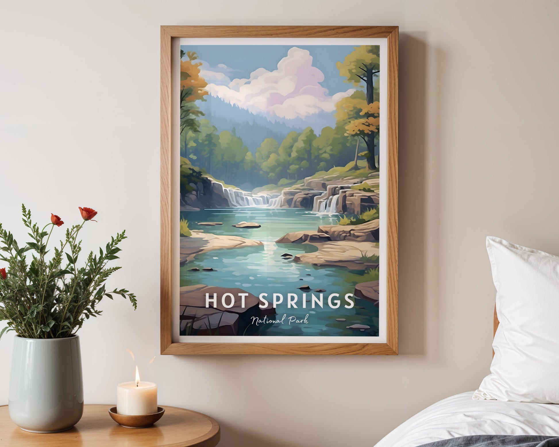 Hot Springs National Park Poster - GroovyGrove