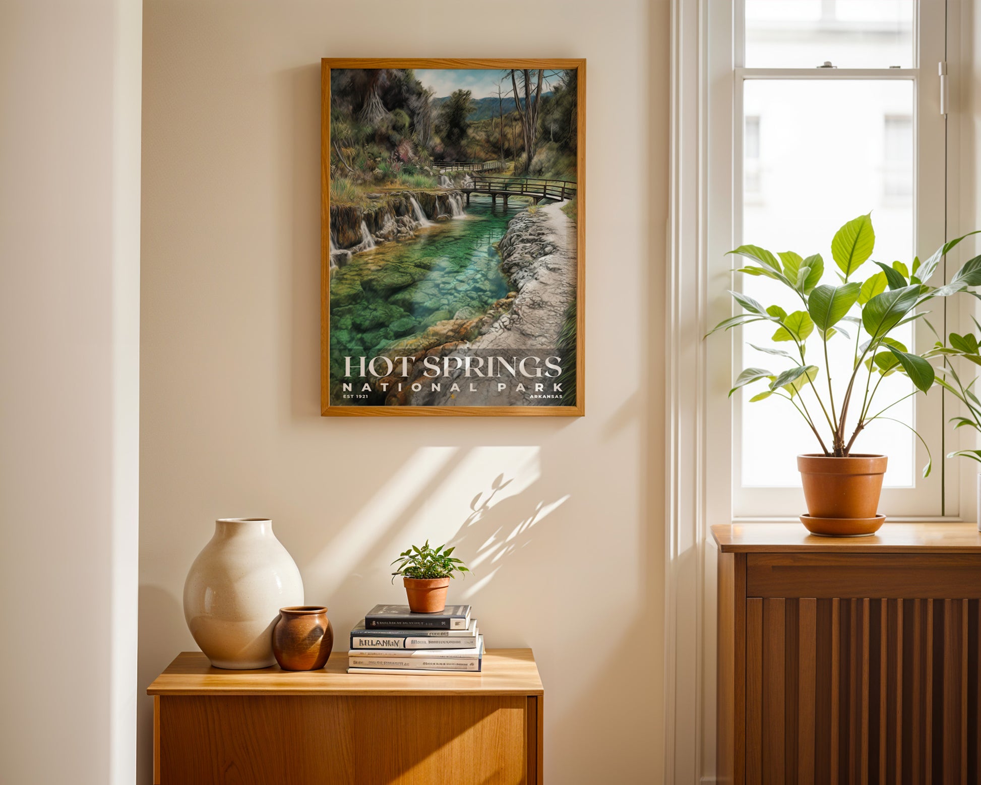 Hot Springs National Park Poster - GroovyGrove