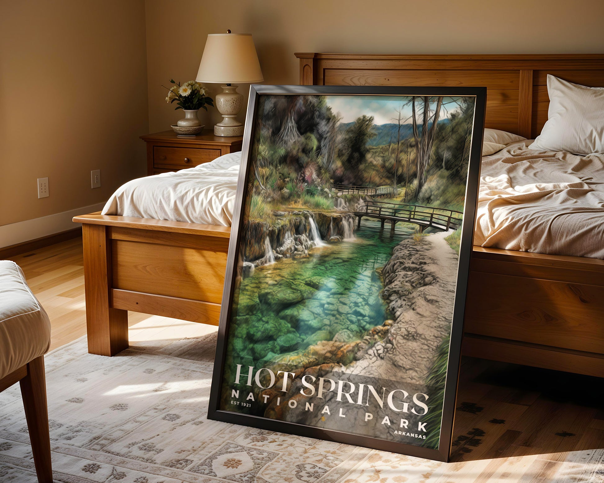 Hot Springs National Park Poster - GroovyGrove