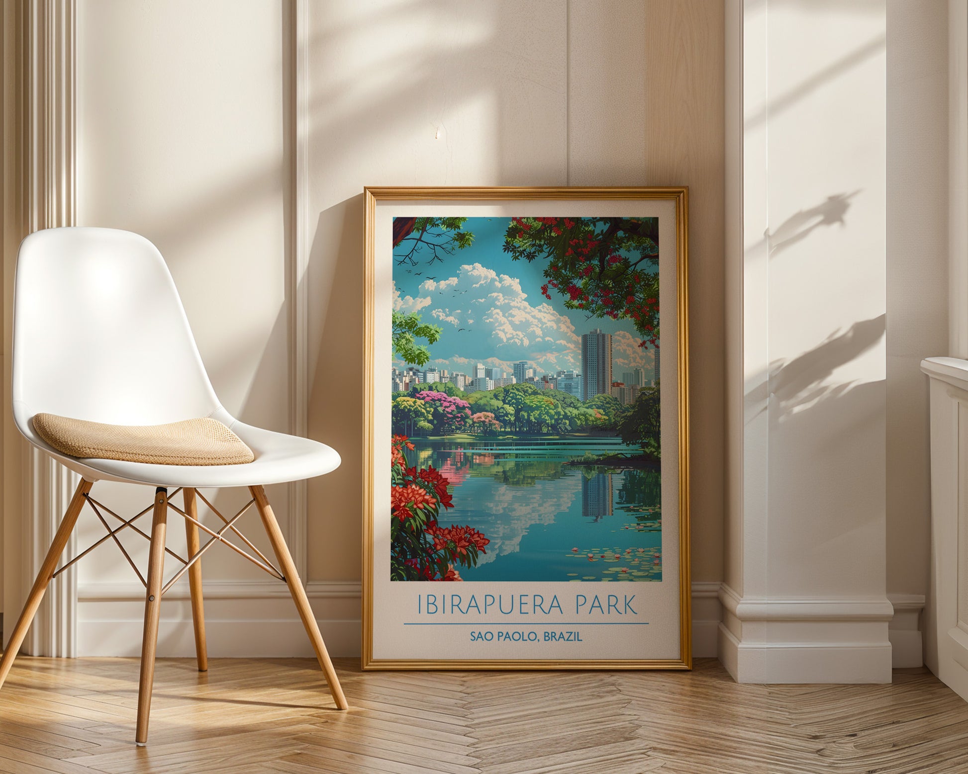 Ibirapuera Park São Paulo Brazil Poster - GroovyGrove