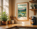 Idaho Flower Market Vintage Poster - GroovyGrove