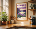 Illinois Flower Market Vintage Poster - GroovyGrove