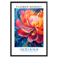 Indiana State Flower Market Poster - GroovyGrove