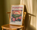 Indiana Flower Market Vintage Poster - GroovyGrove