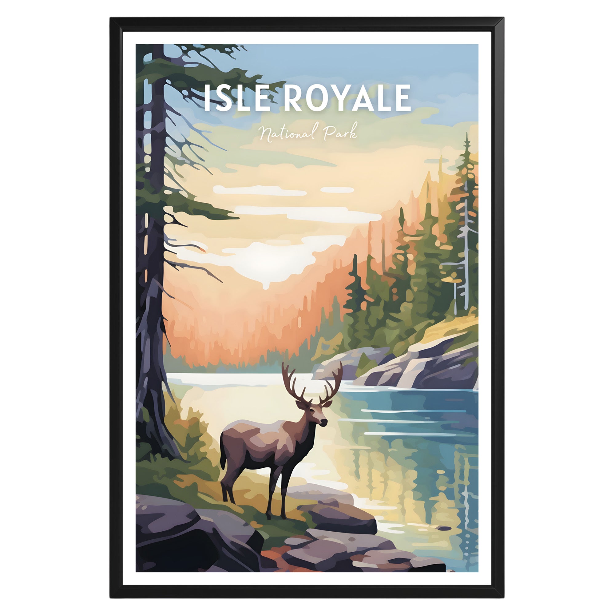 Isle Royale National Park Poster - GroovyGrove