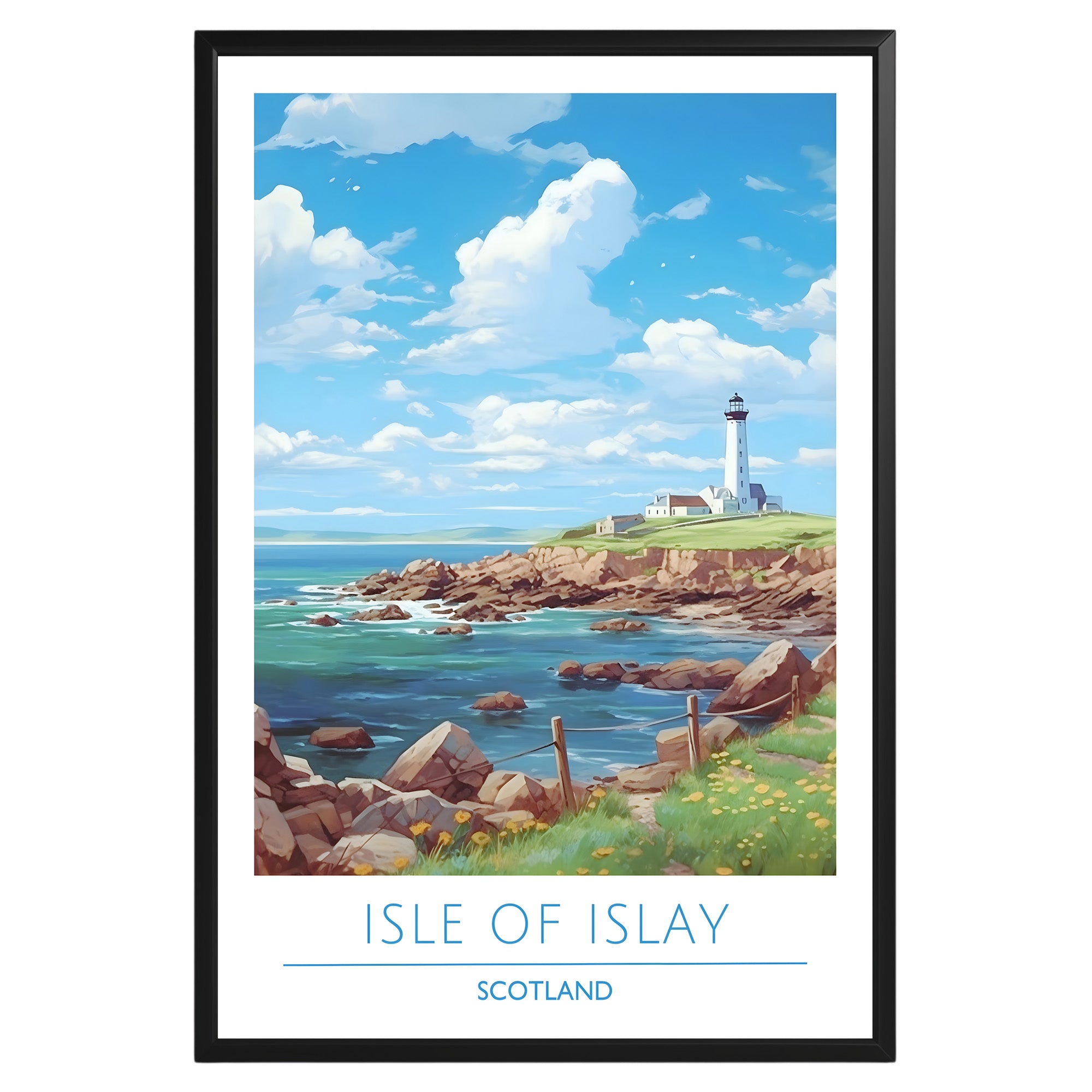 Isle of Islay Scotland Poster - GroovyGrove