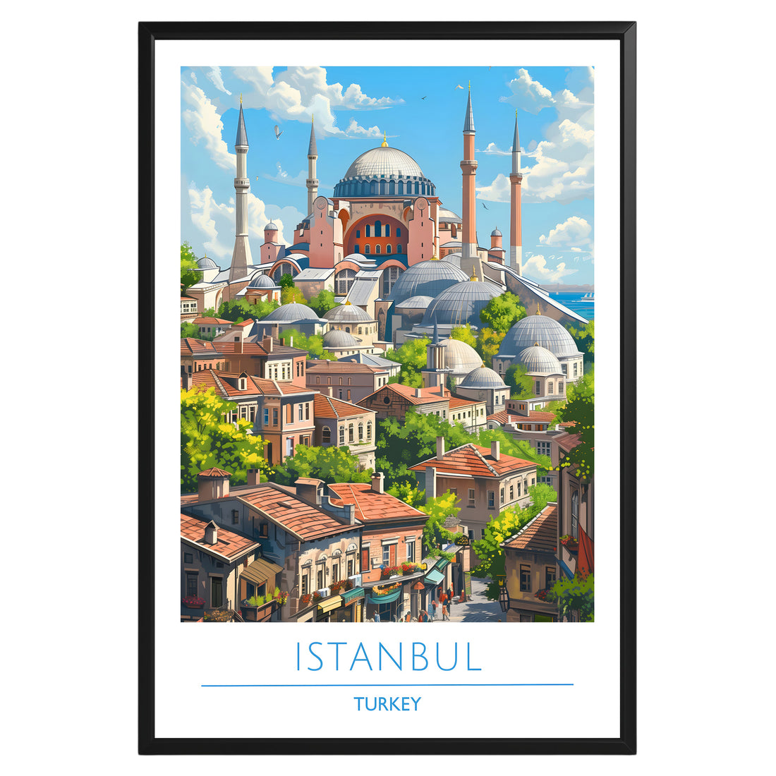 Istanbul Turkey Poster - GroovyGrove