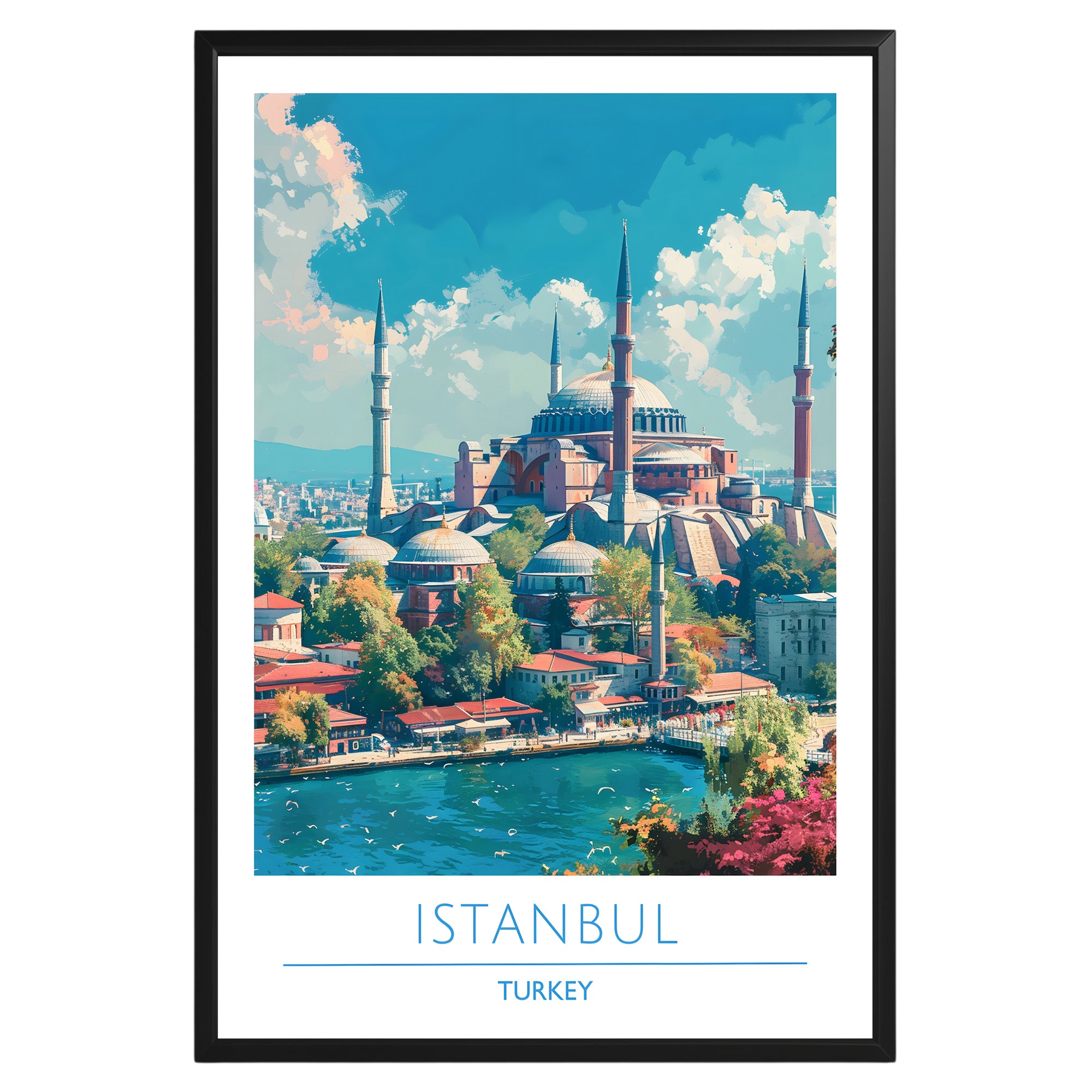 Istanbul Turkey Poster - GroovyGrove