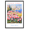 Istanbul Turkey Flower Market Poster - GroovyGrove