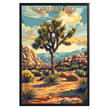 Joshua Tree National Park Vintage Poster - GroovyGrove