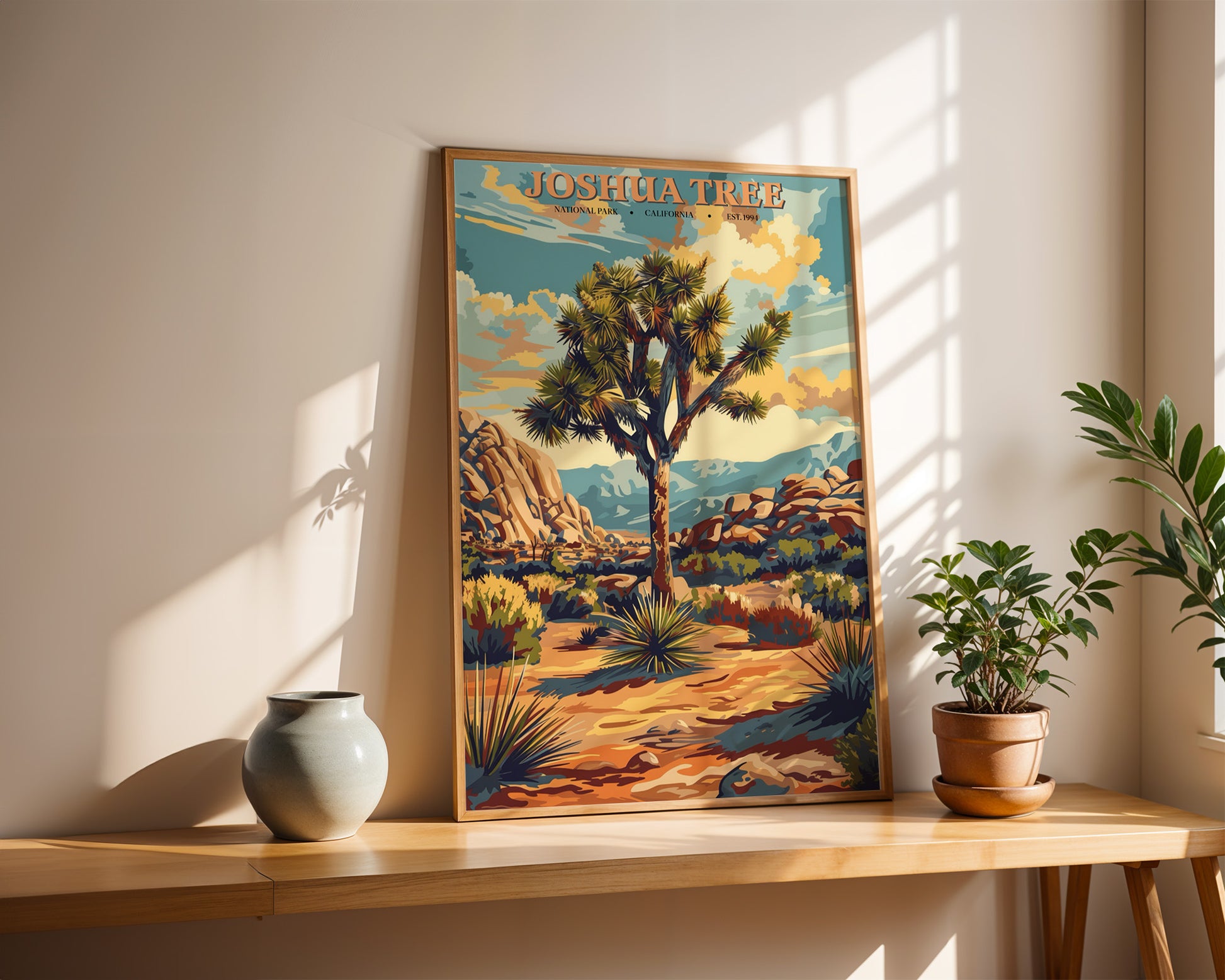 Joshua Tree National Park Vintage Poster - GroovyGrove