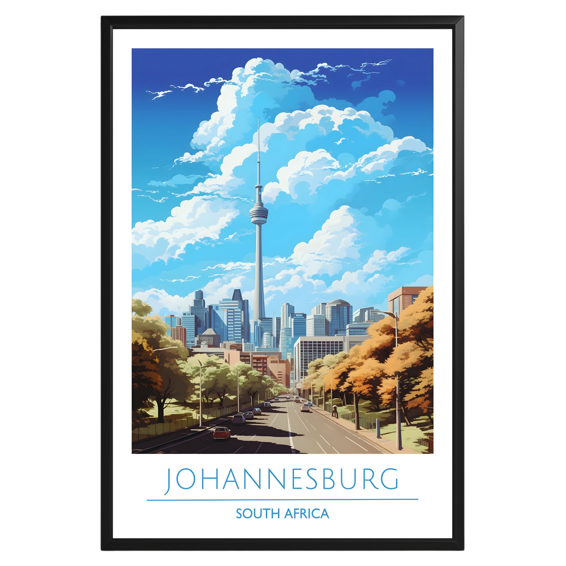 Johannesburg South Africa Poster - GroovyGrove