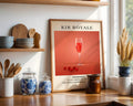 Kir Royale Vintage Cocktail Poster - GroovyGrove