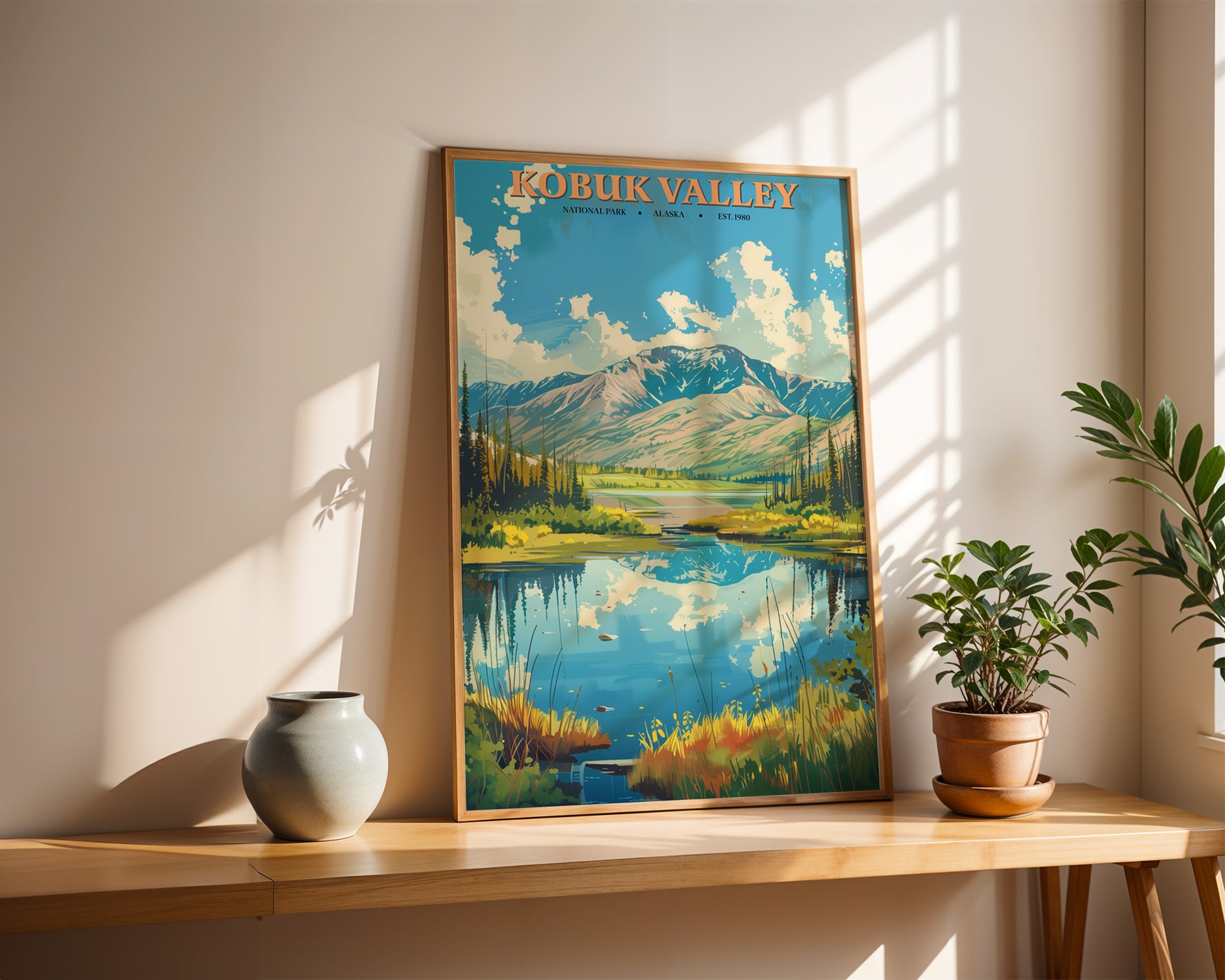 Kobuk Valley National Park Vintage Poster - GroovyGrove