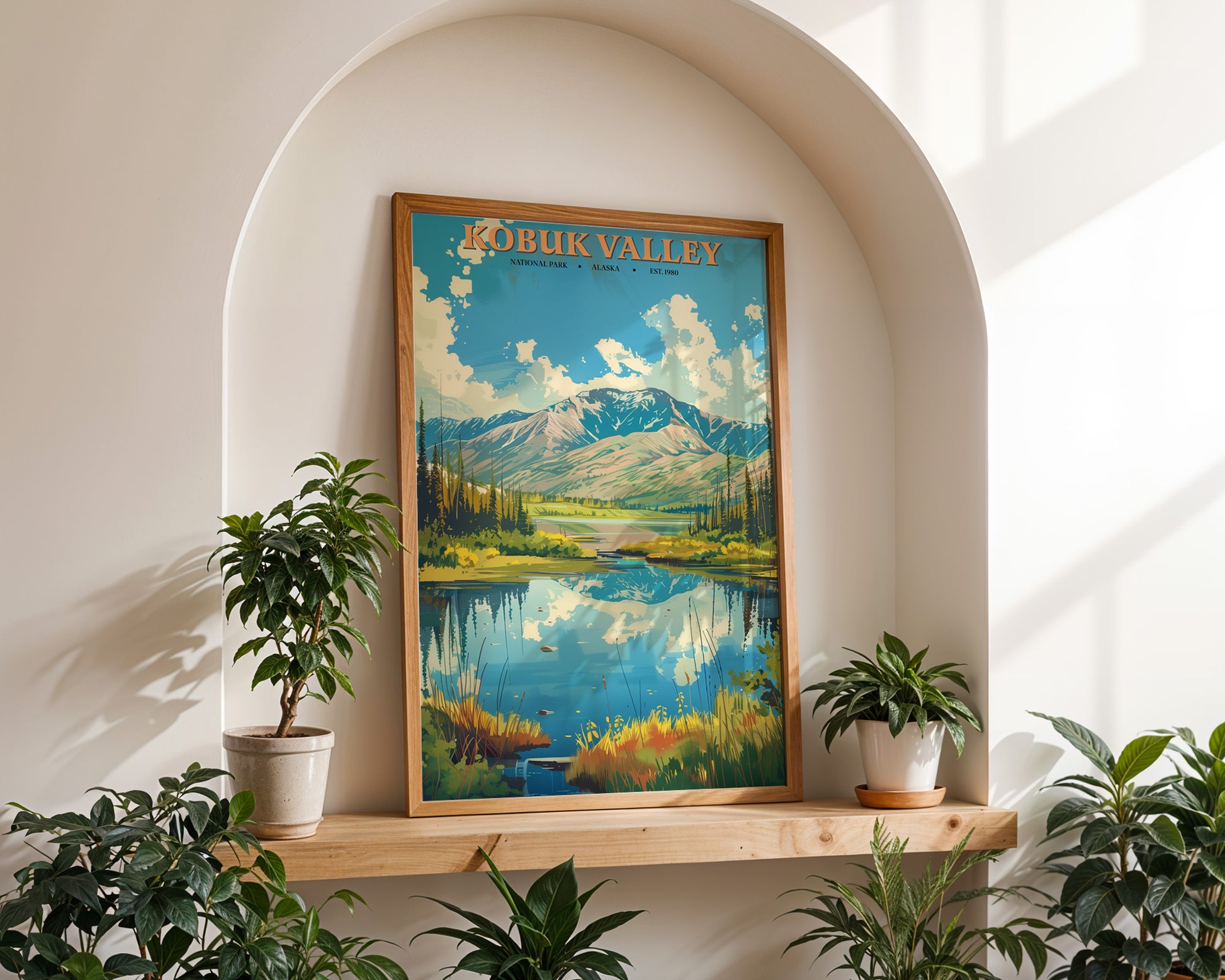 Kobuk Valley National Park Vintage Poster - GroovyGrove