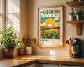 Kansas Flower Market Vintage Poster - GroovyGrove