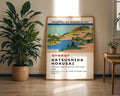 Hakone Lake in Sagami Province Hokusai Poster - GroovyGrove