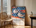 Birds and Sunset Hokusai Poster - GroovyGrove