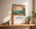 Poem by Gon-chūnagon Masafusa Hokusai Poster - GroovyGrove