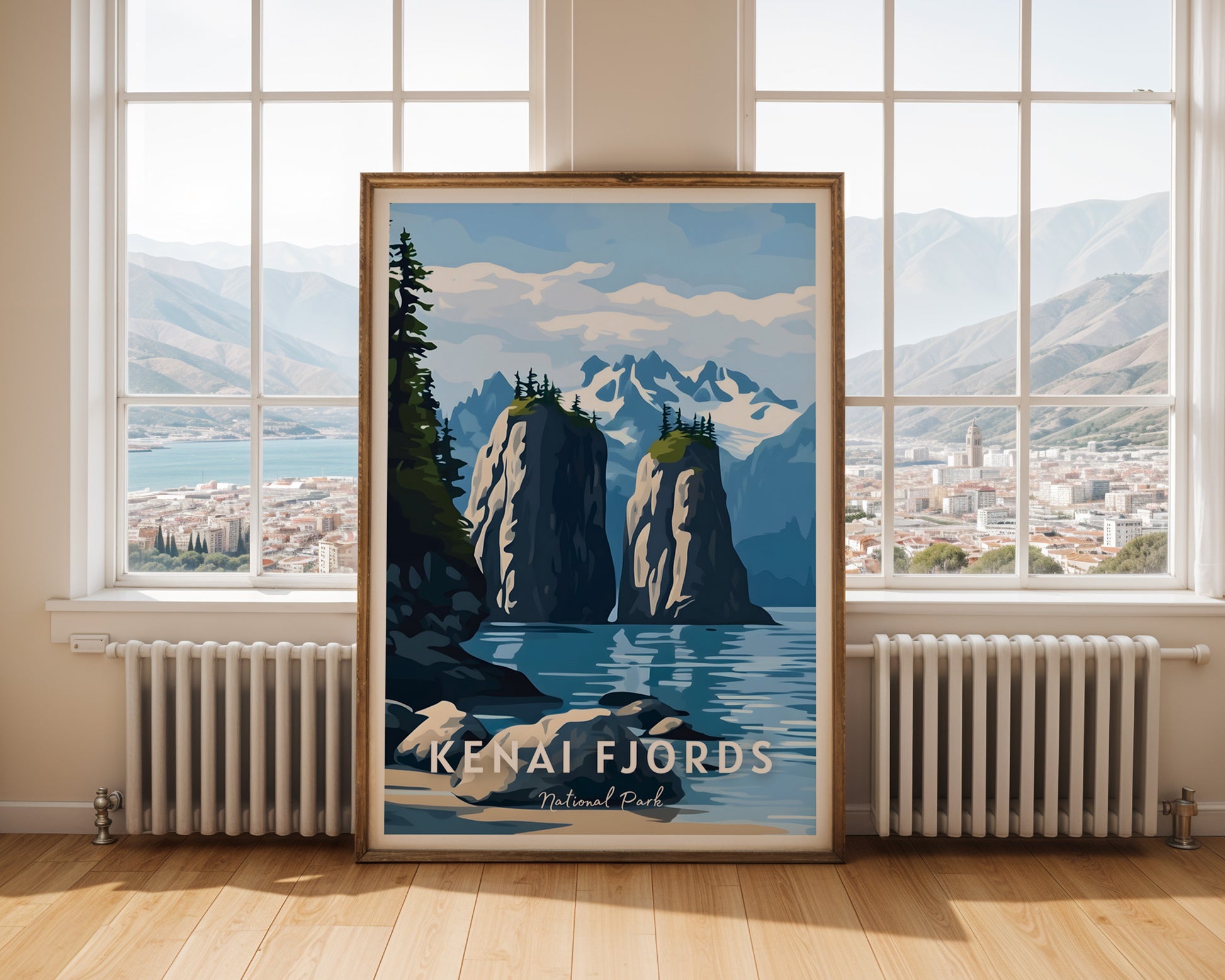 Kenai Fjords National Park Poster - GroovyGrove