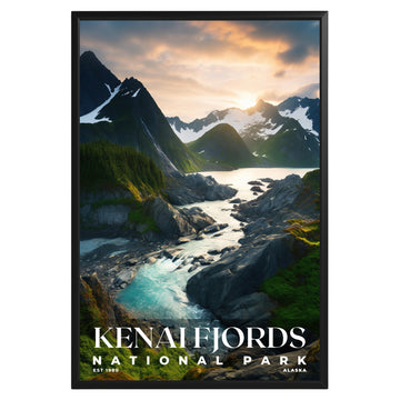 Kenai Fjords National Park Poster - GroovyGrove