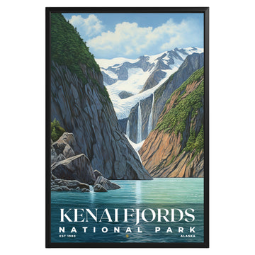 Kenai Fjords National Park Poster - GroovyGrove