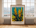 Kentucky State Flower Market Poster - GroovyGrove