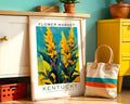 Kentucky State Flower Market Poster - GroovyGrove