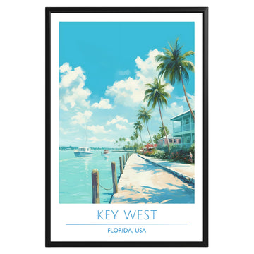 Key West Florida Poster - GroovyGrove