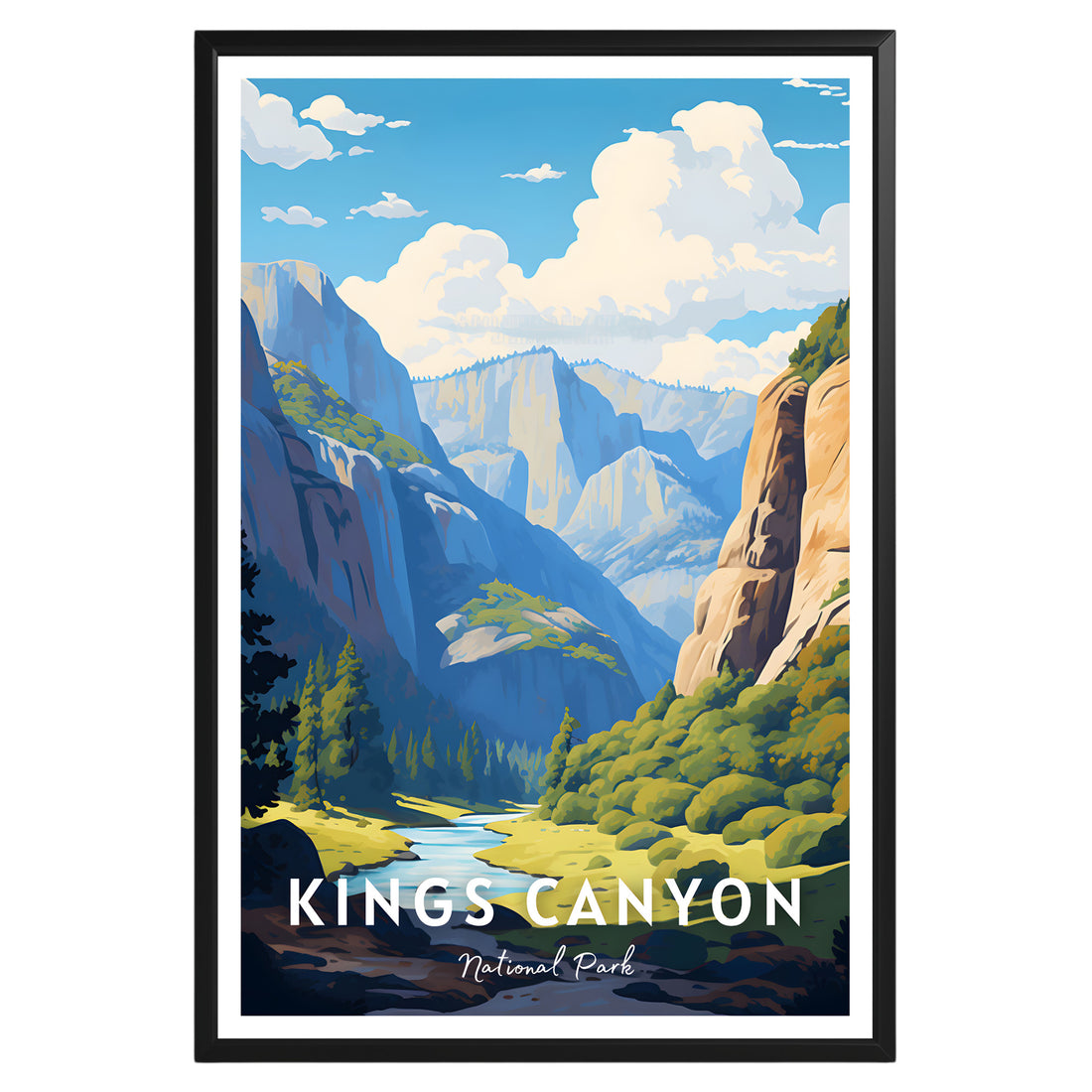 Kings Canyon National Park Poster - GroovyGrove