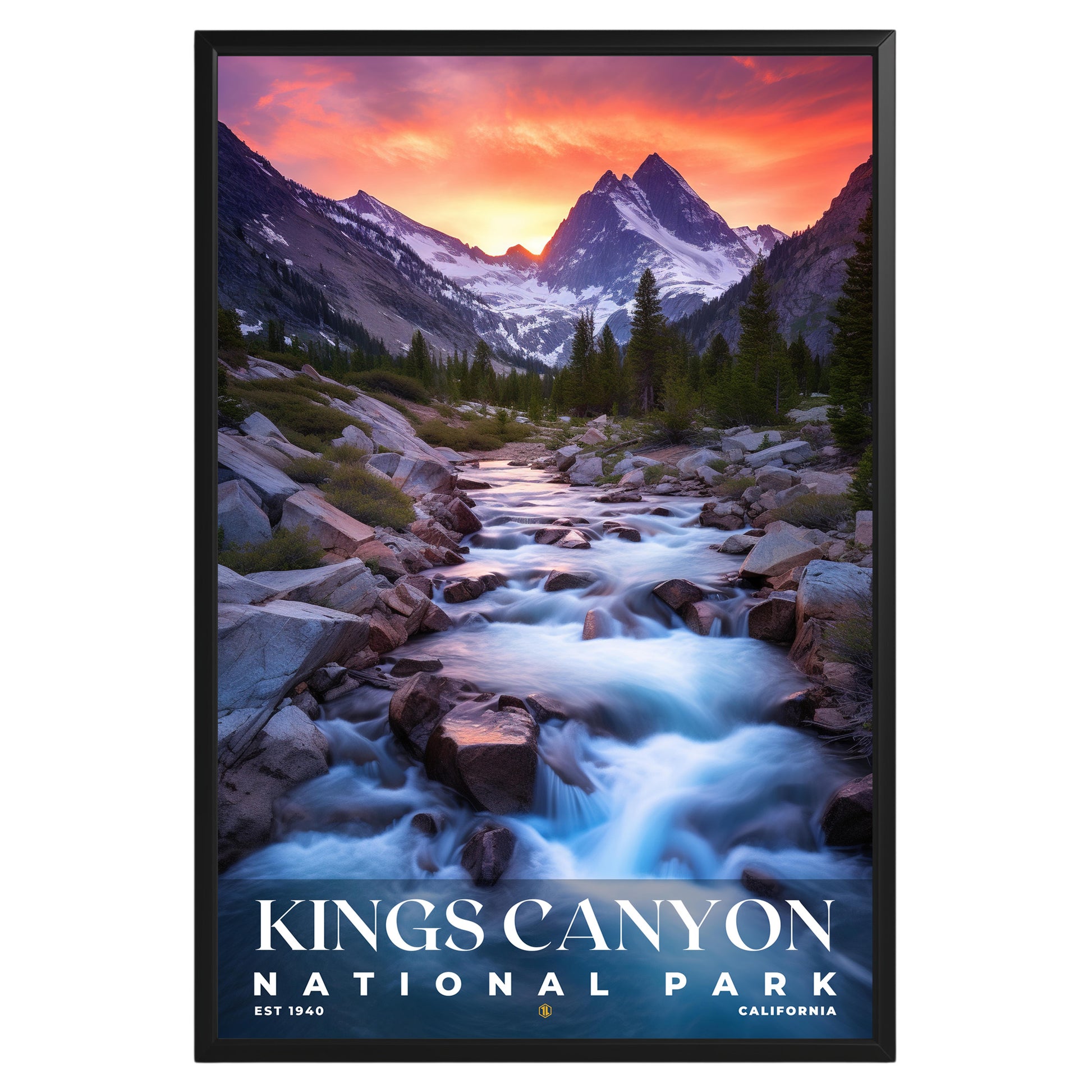 Kings Canyon National Park Poster - GroovyGrove