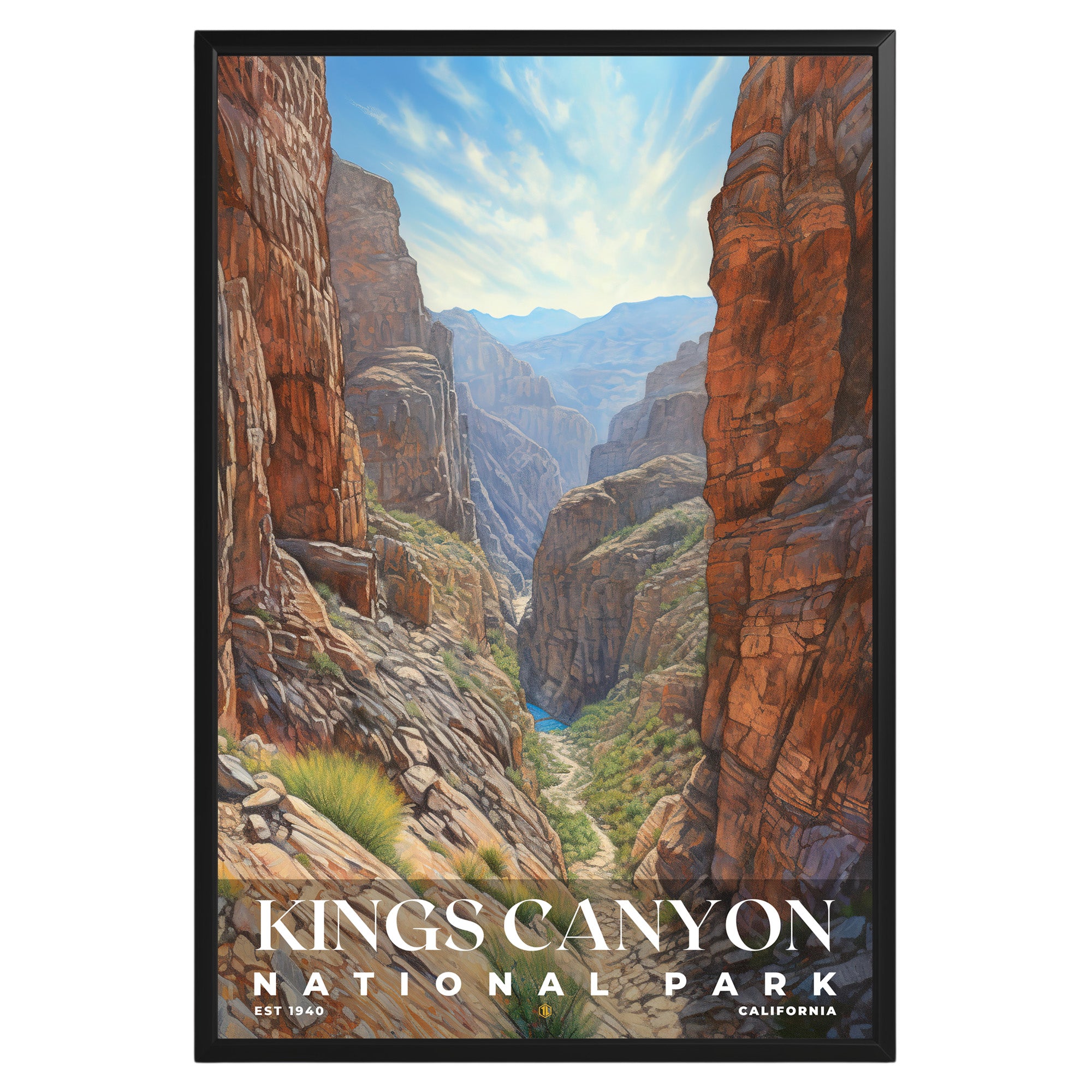 Kings Canyon National Park Poster - GroovyGrove