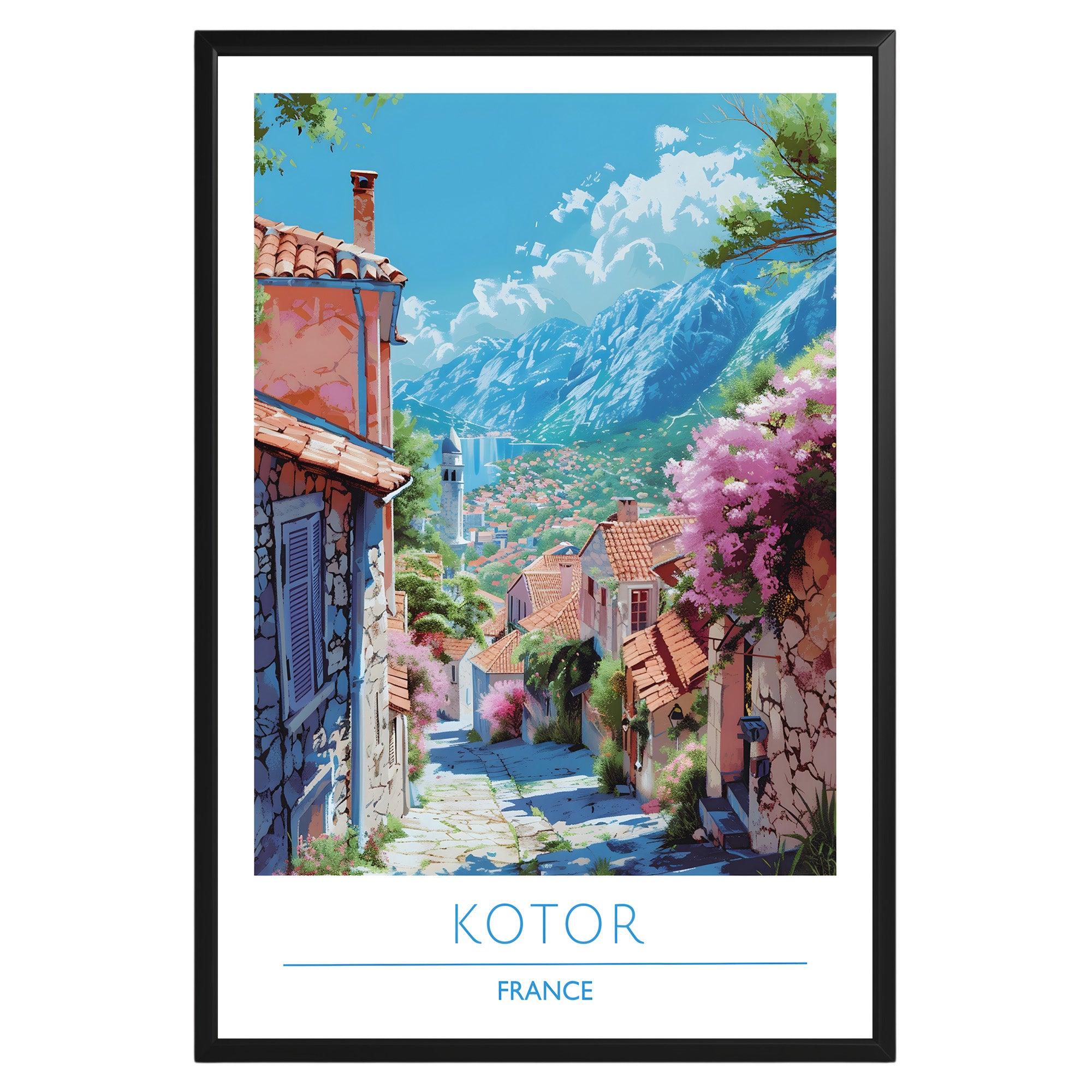 Kotor France Poster - GroovyGrove